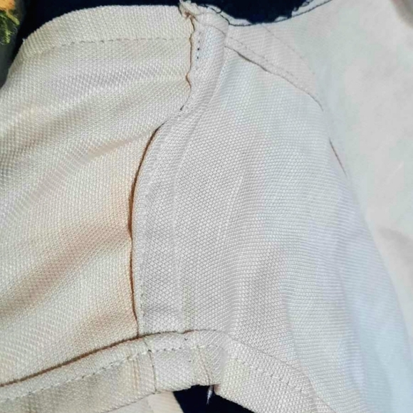 Vintage IAG Khaki Linen Vest - Picture 7 of 7